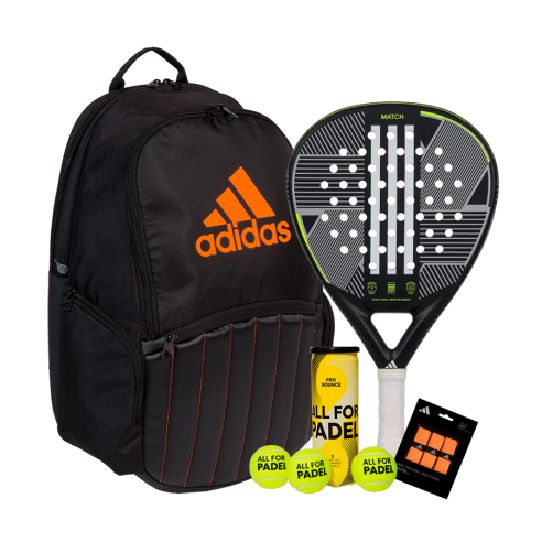 Start Beginner Pack Match black lime + Black Orange Protour 3.1 Backpack + Pro Bounce balls