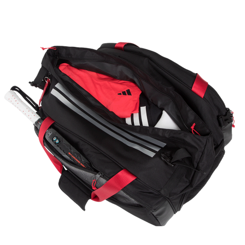 Paletero adidas Multigame Negro/Rojo...