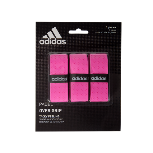 Accesorios Pádel Overgrip Set 3 unidades Rosa