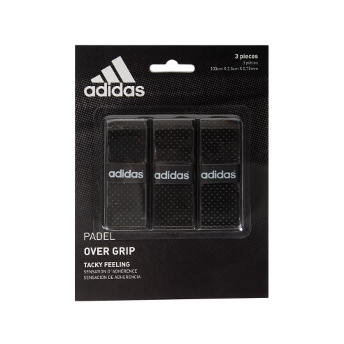 Acessórios para padel Conjunto Overgrip 3 Preto