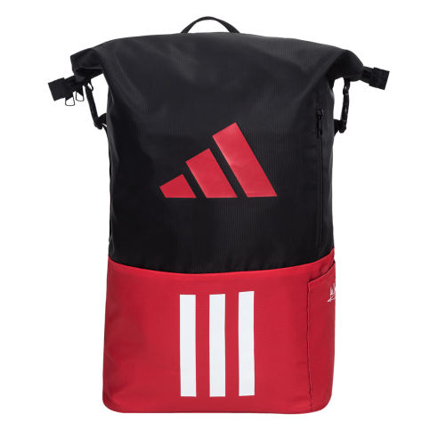 Ракетки Adidas Чорно-червоний мультиігровий рюкзак