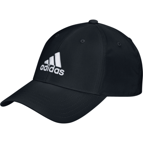 Padel Accessories Black Lightweight Embroidered Cap