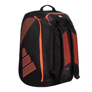 Bolsa Bolsa de padel Saco de raquetes Protour Preto/Laranja 3.3