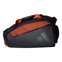 Bolsa de padel Saco para raquetes adidas Multigame Preto/Laranja 3.4