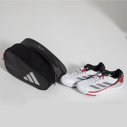 Accessori da padel Borsa per scarpe adidas Nero/Rosso 3.4-Ale Galán