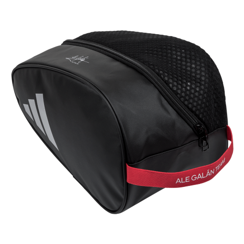 Accessoires de padel Sac à chaussures adidas Noir/Rouge 3.4-Ale Galán