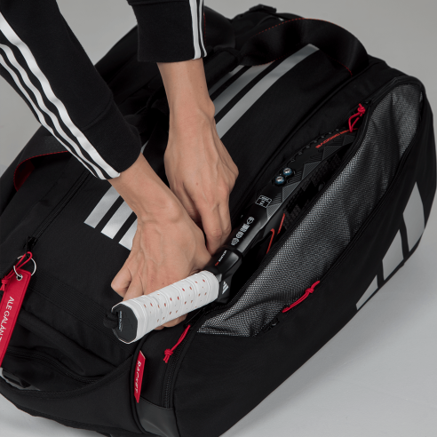 Paleteros Paletero adidas Multigame Negro/Rojo 3.4- Ale Galán