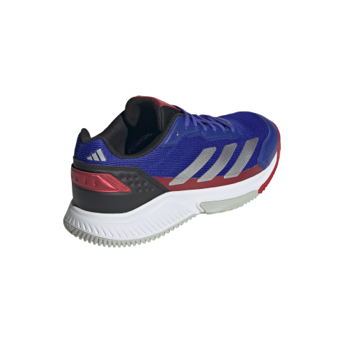 chaussures de padel Chaussure de padel adidas Courtquick M bleu/rouge