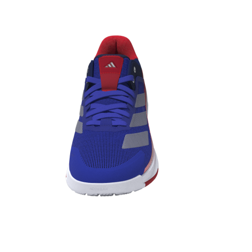 chaussures de padel Chaussure de padel adidas Crazyquick Boost M bleu/rouge