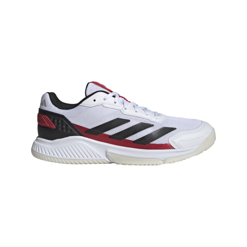 chaussures de padel Chaussure de padel adidas Courtquick M blanc/rouge