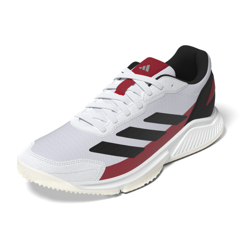 туфлі на падель Кросівки adidas Courtquick M Padel білий/червоний