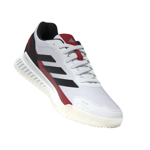 sapatos de padel Sapatilhas de pádel adidas Courtquick M branco/vermelho