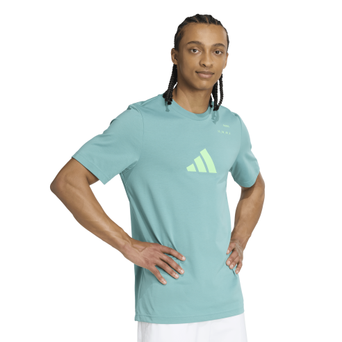 Roupas T-Shirt gráfica adidas Aeroready Padel Category