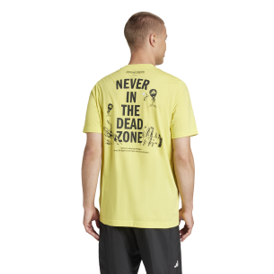 roupas de padel T-shirt adidas Padel Zone Graphic homem 2