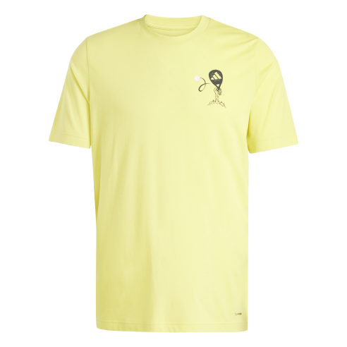 roupas de padel T-shirt adidas Padel Zone Graphic homem
