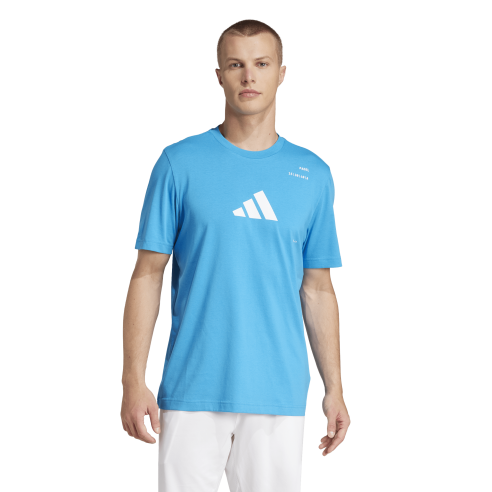 abbigliamento da padel adidas Aeroready Padel Category Graphic T-Shirt man uomo