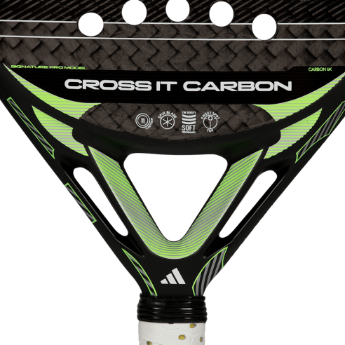 Pala de pádel adidas Pala de pádel adidas Cross IT Carbon 2026 Maxi Arce