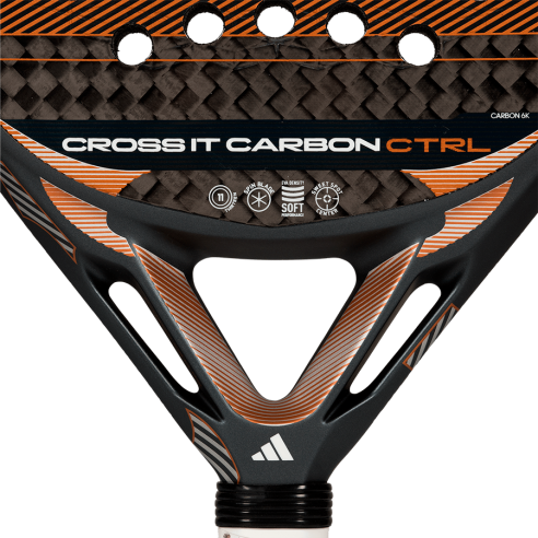Padelracket adidas Padelracket adidas Cross IT Carbon Ctrl 2026