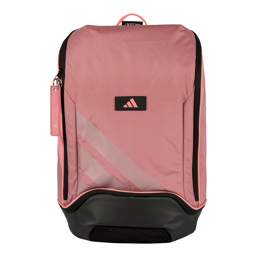 F Fityle Zaino Da Tennis Con Scomparto Per Scarpe E Tasca Portaracchetta – Capiente, Rosa, Impermeabile, Per Donna E Uomo – Adatto Anche A Badminton E Pickleball