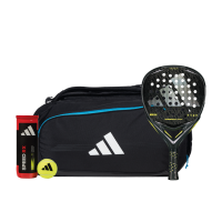Raquettes de padel adidas Pack Arrow Hit + Sac de Raquette adidas Protour Noir 3.4