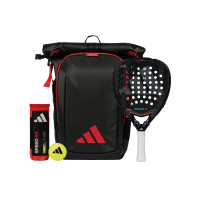 Pala de pádel adidas Pack de padel adidas Metalbone HRD 3.4 + Mochila Multigame - Ale Galán