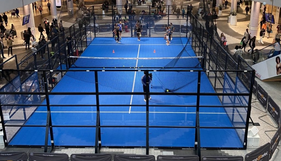 adidas hosts padel events at Westfield in London