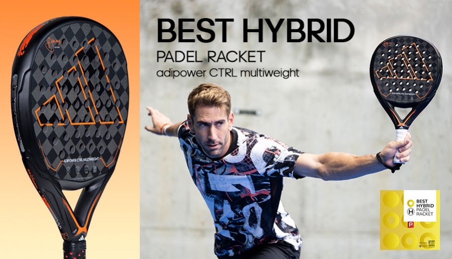 La Adipower Multiweight CTRL, mejor pala híbrida en los Best Padel Racket Awards