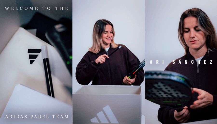 Bienvenida Ari Sánchez: la magia del pádel llega a adidas