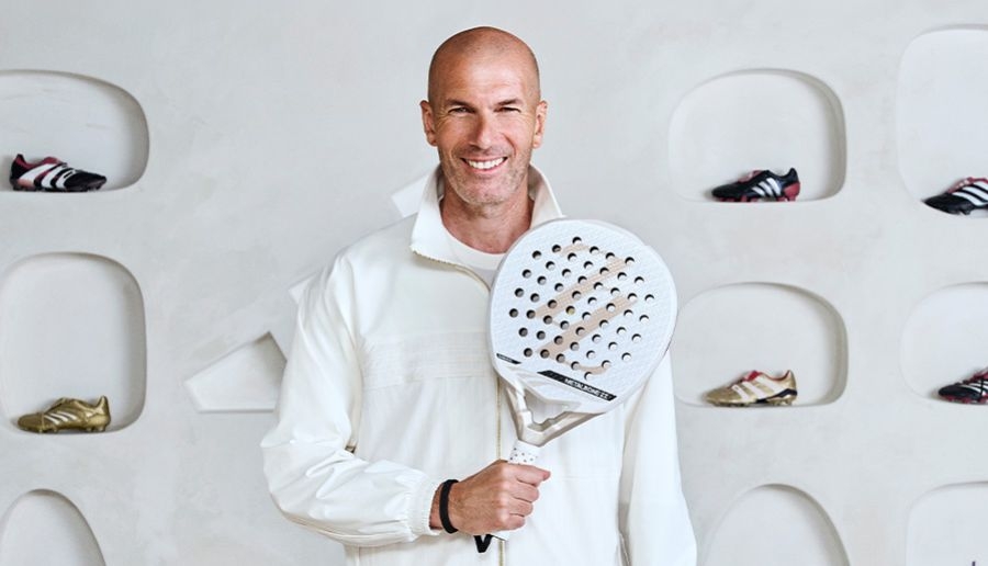 Zinedine Zidane y adidas padel presentan su primera colección juntos